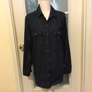 BP denim woman’s top size medium